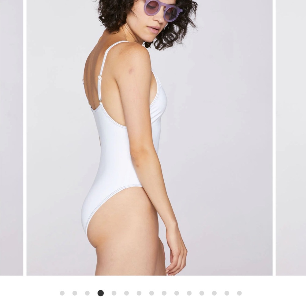 The Ones Who Margot One-Piece Swimsuit in Tan size Small - Picture 8 of 10